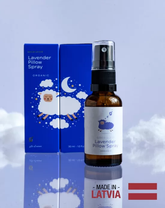 GREENUM Lavandas spilvena sprejs GOOD SLEEP, 30 ml